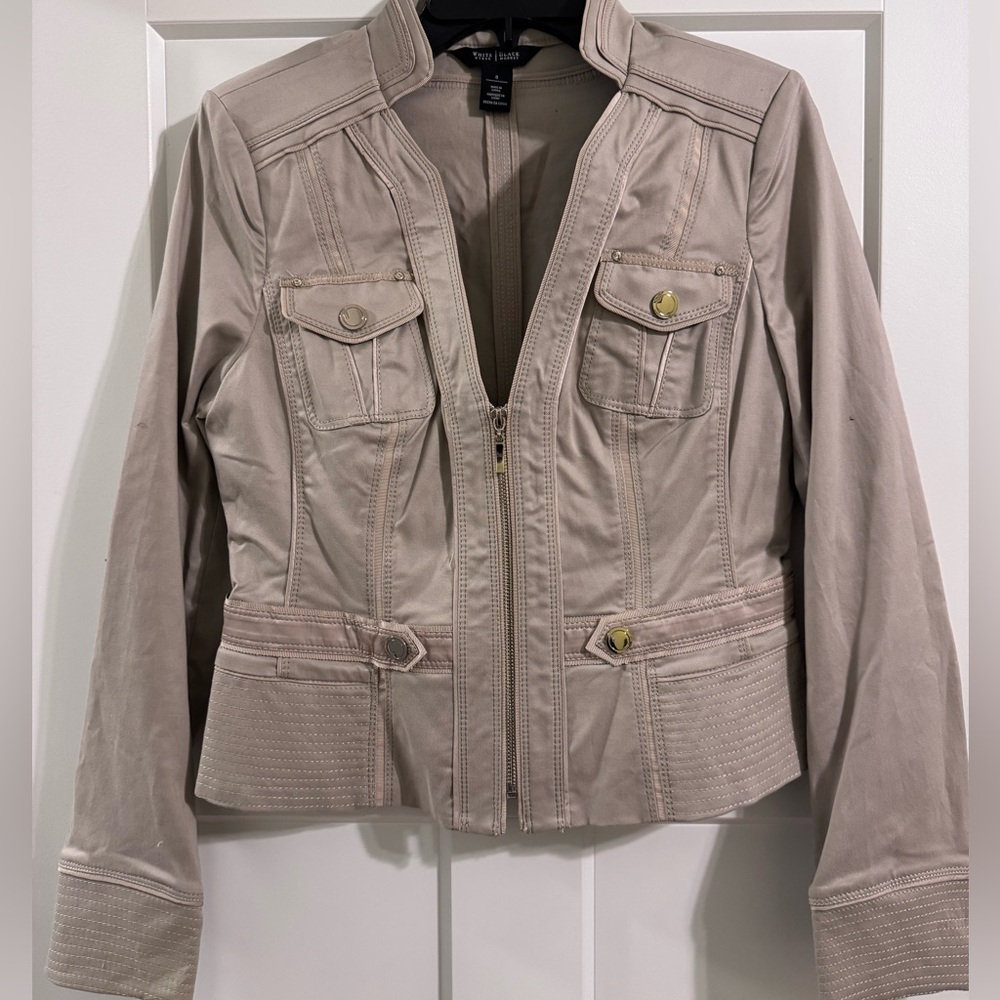 White House Black Market Taupe Blazer